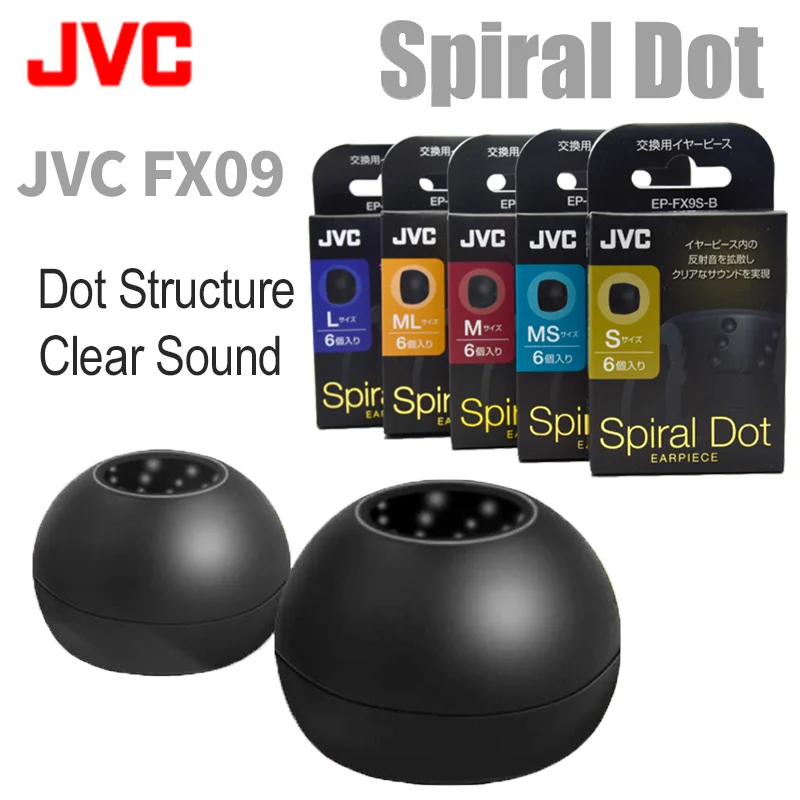 Anker Speaker Soundcore Boom 2 - JVC Спиральные точечные вкладыши Силиконовые насадки